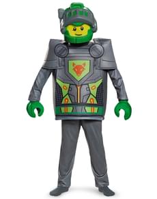 Disfraz de Aaron Nexo Knights Lego deluxe para niño