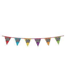 Banderines con número 30
