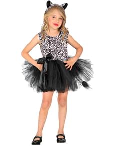 Disfraz de leopardo con tutú para niña