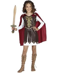 Roman Gladiator Costume for Girls Funidelia