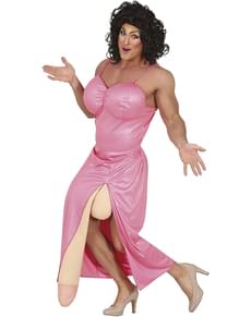 Fato de Drag queen mulher para homem