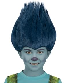 Branch Perücke für Jungen - Trolls 3