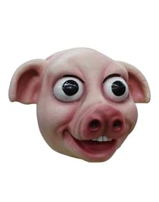 Glad Gris Maske Voksen