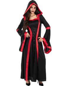 Vampírprinsessa kostume fyrir konur