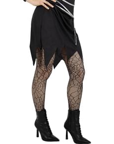 Collants de teias de aranha para mulher