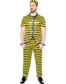 Disfraz de preso talla grande
