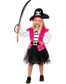 Roze Piratenkostuum Voor Meisjes