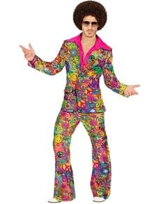 Costume hippie anni '60 da uomo