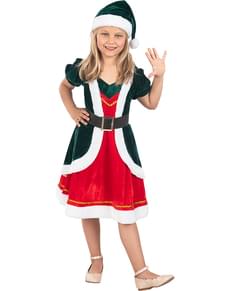 Deluxe nisse kostume til piger