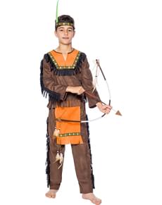 Déguisement Indien Deluxe garçon