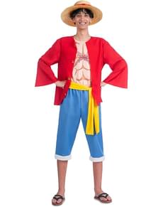 תחפושת לופי Luffy  לגברים - בחלק אחד