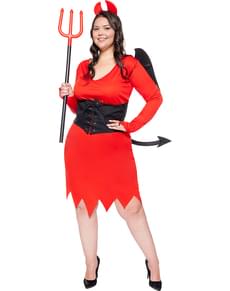Costume da diavolessa da donna taglie forti