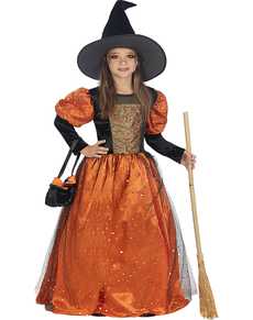 Halloween Bambini Ragazze Malefica Regina Cosplay Abito + fascia Set / solo  Vestito 2-9 anni