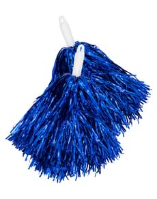Pompones azules