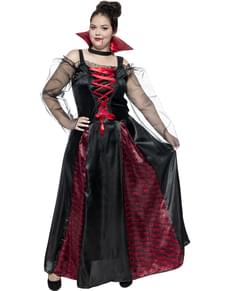 Costume da vampira da donna taglie forti