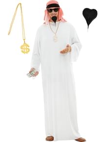Kostum arabskega lika z dodatki