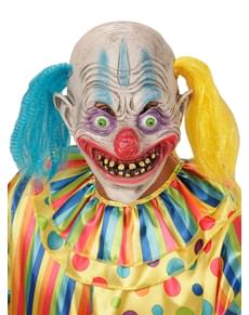 Психотичні клоуни з косичками маски для дорослих