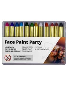 12 crayons à maquillage