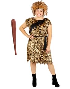 Kostium troglodyty z pałką plus size