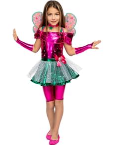Disfraz de Flora para niña- Winx club
