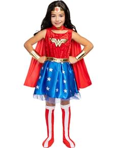 Dievčenský kostým Wonder Woman