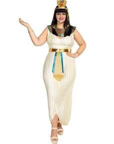 Disfraz de Cleopatra elegante para mujer talla grande