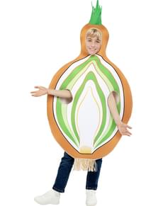 Disfraz de cebolla para niños