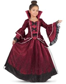Costume di regina vampira per bambina