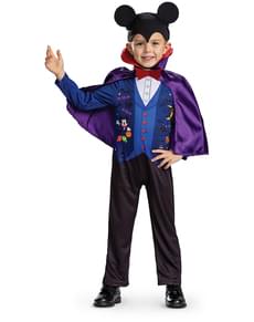 Disfraz de Mickey Mouse vampiro para niño