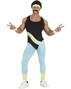 Maskeraddräkt för gymnast från 80-talet för män