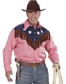 Chemise cowboy rodéo homme