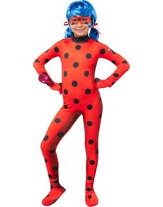 Kostým Miraculous Ladybug z dodatki za dekleta