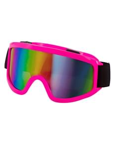 Rosa 80er Jahre Ski Brille