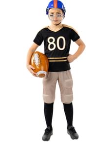 Disfraz de fútbol americano musculoso para niño