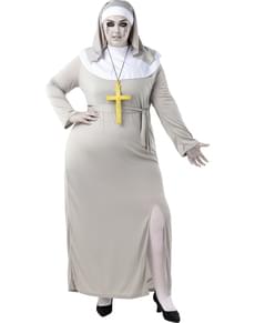 Costum de călugăriță zombi pentru femei mărimi mari