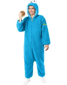 Gokke-monster kostume til voksne, stor størrelse - Sesame Street