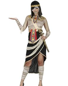 Kvindelig egyptisk mumie kostume