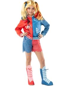 Harley Quinn kostume til piger