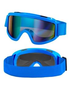 Lunettes de ski bleues des années 80