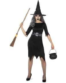 Costume da strega base per donna