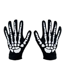 Guantes de esqueleto para adulto