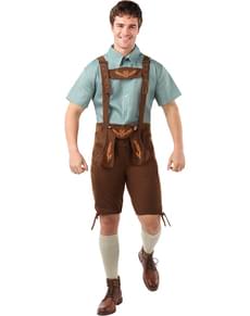 Oktoberfest-asu miehille Plus-koko