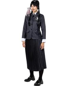 Wednesday Addams egyenruha jelmez - Hivatalos Netflix