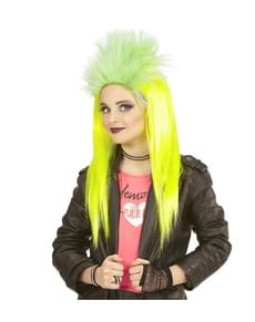 perruque punk rose