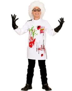 Skør videnskabsmand kostume til drenge