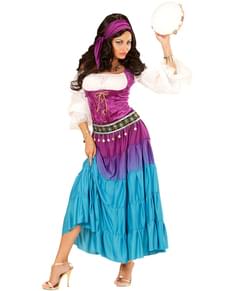 Fato de cigana bailarina para mulher