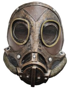Maschera antigas Steampunk per adulto