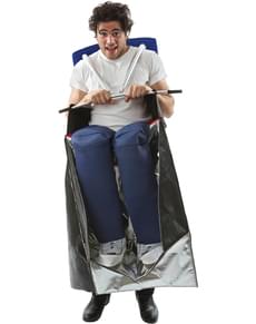 Fato de montanha russa a toda velocidade para adulto