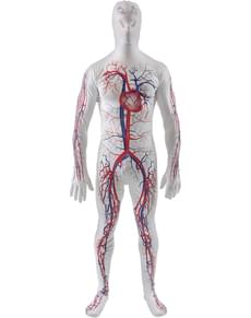 Man's Circulatory System Second Skin Costume