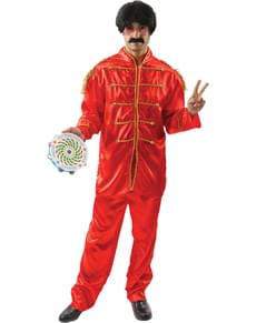 Déguisement musicien Liverpool rouge homme
